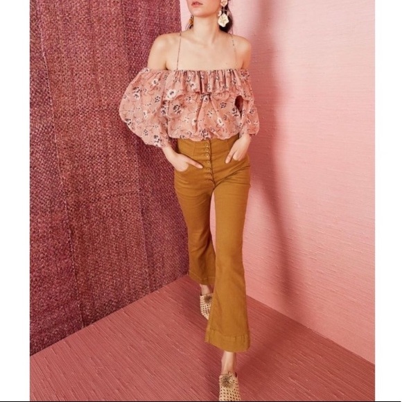 NWT ULLA JOHNSON “Coline” blouse - Picture 8 of 9